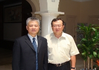 中技公司常务副总裁孙卫明拜访中国驻菲大使及商务参赞