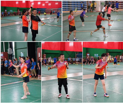 中技公司参加集团第五届职工羽毛球比赛