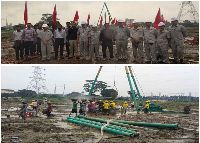 Overseas Attractions: Bangladesh Ghorasal CCPP Project Started the Piling Works