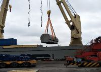  Overseas Attraction: The Stator and Rotor of Generator of CNTIC Ghorasal Project Finishing Port Shipping